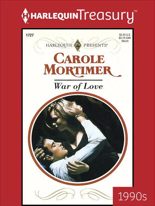 Title details for War of Love by Carole Mortimer - Available